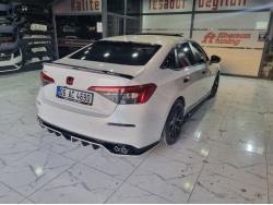 HONDA CİVİC FE1 ARKA TAMPON EKİ (01)--fibersan tuning